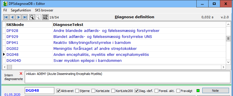 DPSdiagnoseDBeditorNote
