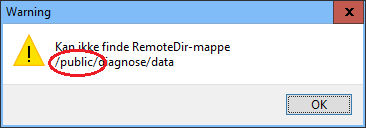 ErrorRemoteDir