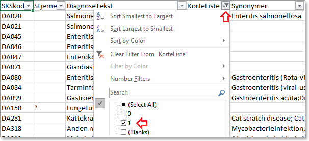 ICD10dps-KorteListeFilter-Excel-shd