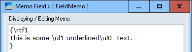 RTF-Memo-insert-simple