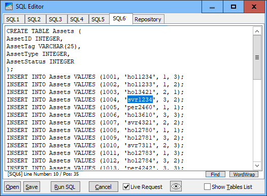 SQLdialogScriptSearch