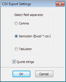 CSVExportSettings