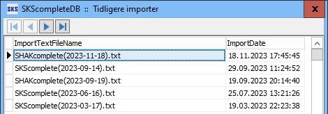 Tidligere-importer